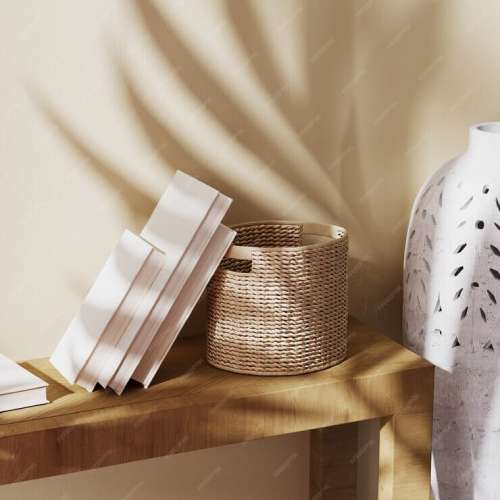 Rattan Magazine Holder